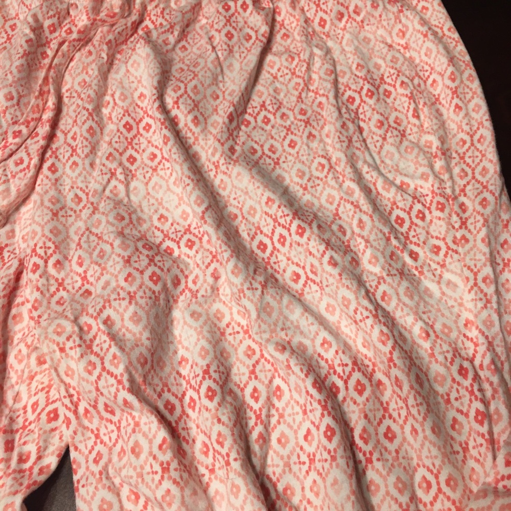 Orange sleep pants